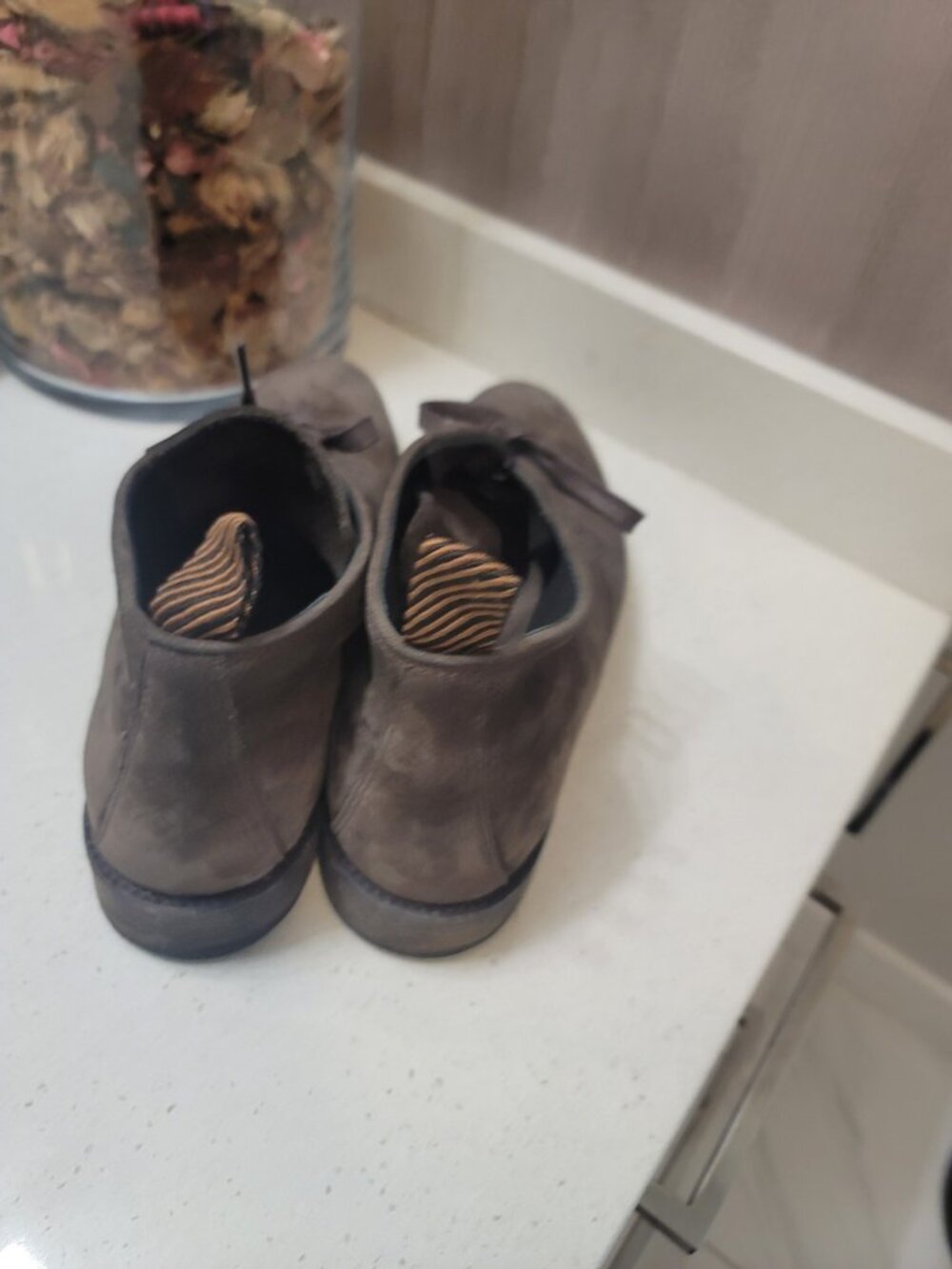 Billy Reid Distressed Brown Wingtip Brogue Boots Sz 8 VERY NICE CONDITION!!! - Picture 4 of 10